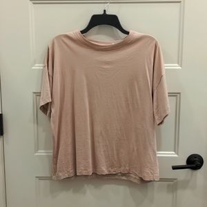Light Mauve Cropped Tshirt
